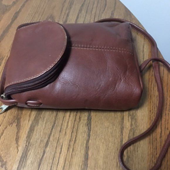 Vintage Koren Ray "Hobo" Crossbody Leather - Picture 1 of 8